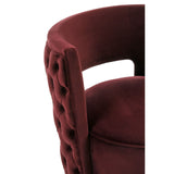 London Wine Velvet Chair - SE Home
