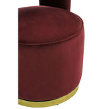 London Wine Velvet Chair - SE Home