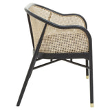 Corso Cane Rattan Back Bench - SE Home