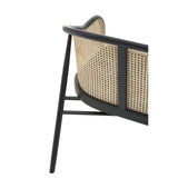 Corso Cane Rattan Back Bench - SE Home