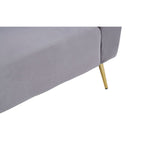 Florine 3 Seat Grey Velvet Sofa - SE Home