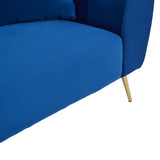 Florine 3 Seat Midnight Velvet Sofa - SE Home