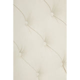 Arnold Beige Fabric Chair With Winged Back - SE Home