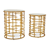 Coffee Tables Rabia Set Of 2 Tables With Jupiter Base