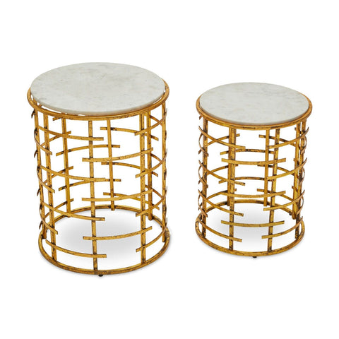 Rabia Set Of 2 Tables With Jupiter Base - SE Home