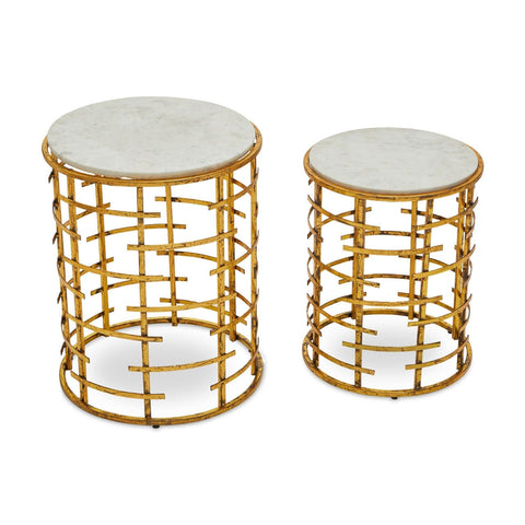 Coffee Tables Rabia Set Of 2 Tables With Jupiter Base