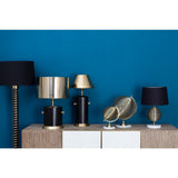 Melora Round Gold Finish Table Lamp - SE Home