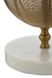 Melora Round Gold Finish Table Lamp