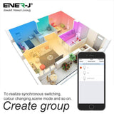 Smart WiFi Dimmable GLS 9W LED Bulb (E27) RGB+W+WW 2 X Pack - SE Home