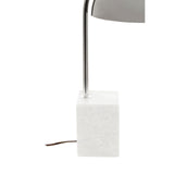 Murdoch Table Lamp With Chrome Shade - SE Home