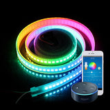 Smart Lighting Smart WiFi RGB LED Strip Tape Kit (5 meter IP65 tape, WiFi+IR controller & PS)