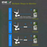 Movable Outdoor Wireless WiFi Premium IP Camera, PTZ, 2 way audio and motion sensor - SE Home