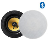 Lithe Audio 6.5" Wireless Bluetooth Ceiling Speaker (PAIR - MASTER & SLAVE) - SE Home