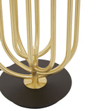 Metropolis Black & Gold Effect Table Lamp