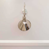 Claridge Nickel Adjustable Reading Wall Light