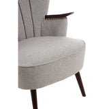Hampstead Taupe Fabric Armchair - SE Home