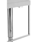 Lexton White Gas Lift Bar Stool - SE Home
