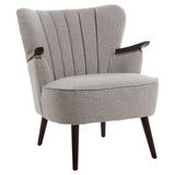 Hampstead Taupe Fabric Armchair - SE Home