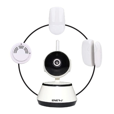 Smart Home Security Mini Smart Home Automation with IP Camera and 3 sensors