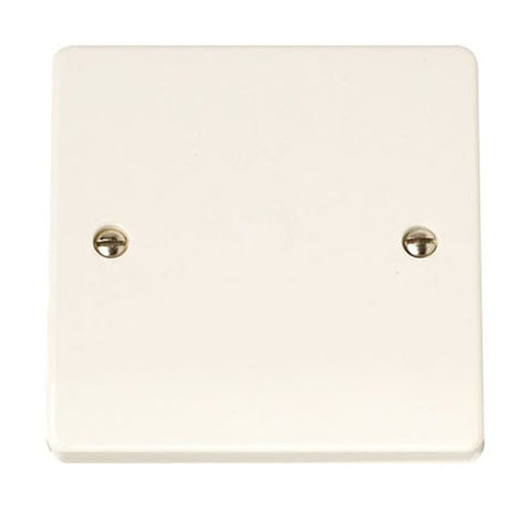 Curva White Range 20A Flex Outlet Plate