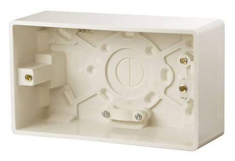 2 Gang 47mm Deep Pattress - SE Home
