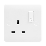Click Smart+ Home WIFI 13A 1 Gang Switched Plug Socket - SE Home