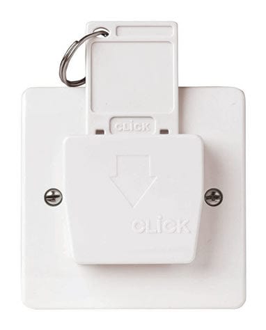 White Electrical Sockets and Switches White 20A ‘keyfob’ Switch