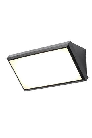 Outdoor Lighting Derby LED Wedge Hi-Lo Wall Fitting Black