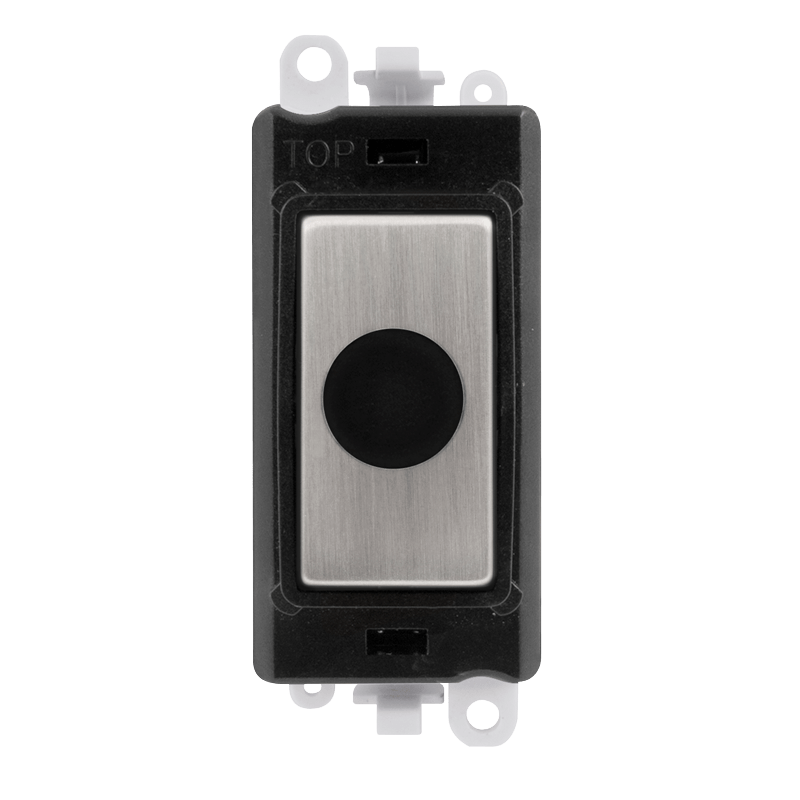 Gridpro Stainless Steel 20A Flex Outlet Module - Black Trim – SE Home