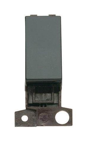 Minigrid & Modules Minigrid Plastic 1 Way 10AX Switch - Black