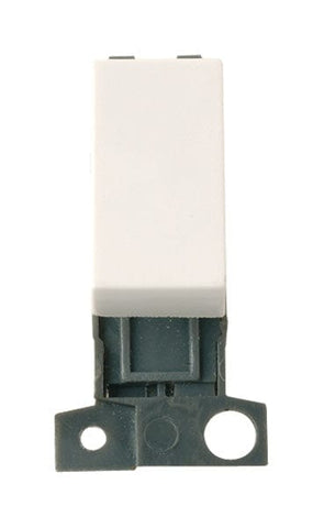 Minigrid & Modules Minigrid Plastic 1 Way 10AX Switch - Polar White