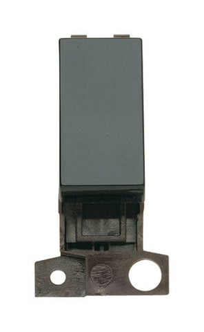 Minigrid & Modules Minigrid Plastic 2 Way 10AX Switch - Black