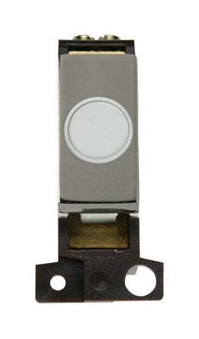Minigrid & Modules Minigrid Ingot 20A Ingot Flex Outlet Module - White - Black Nickel