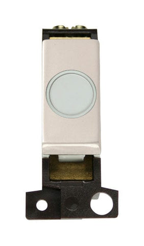 Minigrid & Modules Minigrid Ingot 20A Ingot Flex Outlet Module - White - Pearl Nickel