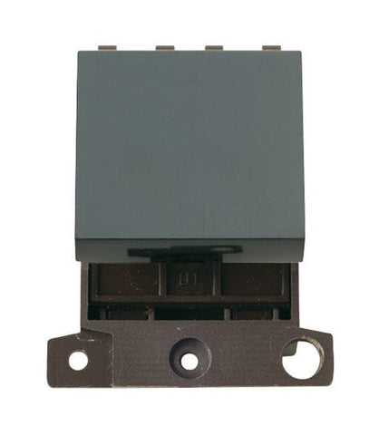 Minigrid & Modules Minigrid Plastic 20A DP Switch - Black