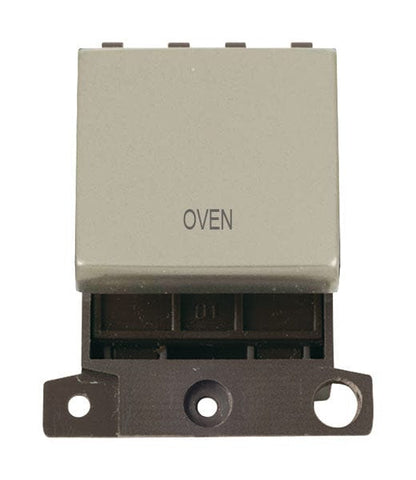 Minigrid & Modules Minigrid Ingot Printed 20A DP Ingot Switch - Pearl Nickel - Oven