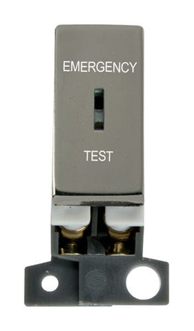 Minigrid & Modules Minigrid Ingot 13A Resistive DP Ingot Keyswitch “emergency Test” - Black Nickel