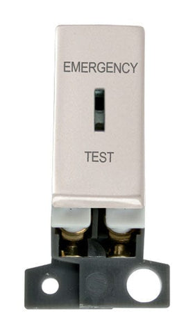 Minigrid & Modules Minigrid Ingot 13A Resistive DP Ingot Keyswitch “emergency Test” - Pearl Nickel