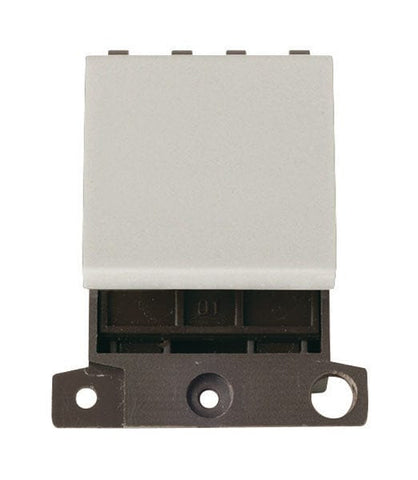 Minigrid & Modules Minigrid Plastic 250v 32A DP Switch Module - Click White
