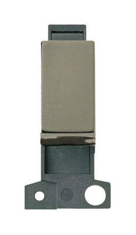 Minigrid & Modules Minigrid Ingot 10A 3 Position Retractive Ingot Switch - Black Nickel