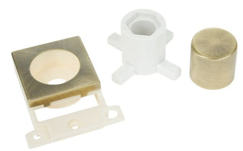 Minigrid & Modules Minigrid Ingot Dimmer Module Mounting Kit - Antique Brass