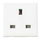 New Media 13A Uk Socket Outlet - Polar White