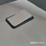 Screwless Polished Chrome 10A 6 Gang 2 Way Light Switch - SE Home