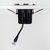 Rose Gold CCT Fire Rated LED Dimmable 10W IP65 Downlight - SE Home