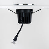 Polished Chrome CCT Fire Rated LED Dimmable 10W IP65 Downlight - SE Home