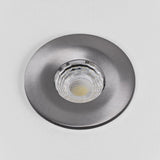Pewter CCT Fire Rated LED Dimmable 10W IP65 Downlight - SE Home
