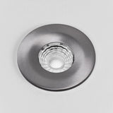 LED Downlights Pewter CCT Fire Rated LED Dimmable 10W IP65 Downlight