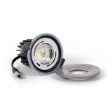 Pewter CCT Fire Rated LED Dimmable 10W IP65 Downlight - SE Home