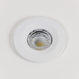 LED Downlights White Fixed CCT Colour Changing Fire Rated LED Dimmable IP65 10W Downlight