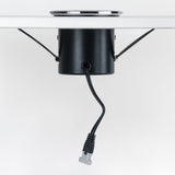 Black Nickel Tiltable Adjustable 4K Fire Rated LED 6W IP44 Dimmable Downlight - SE Home